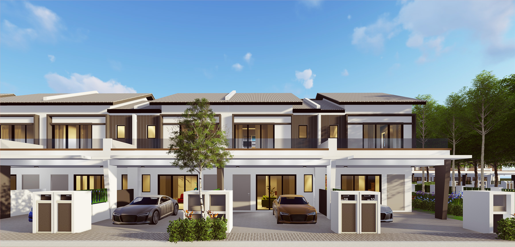 Sempurna Damai Perspective View